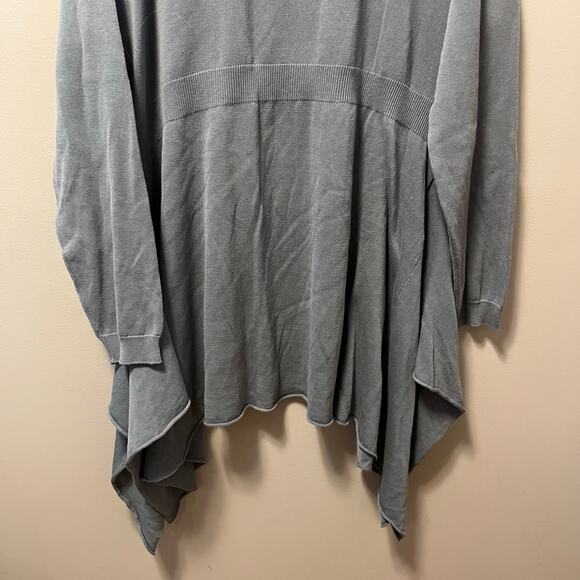 Peruvian Connection Women’s Asymmetrical Hem 100% Pima Cotton Sweater Size XL - Picture 3 of 6